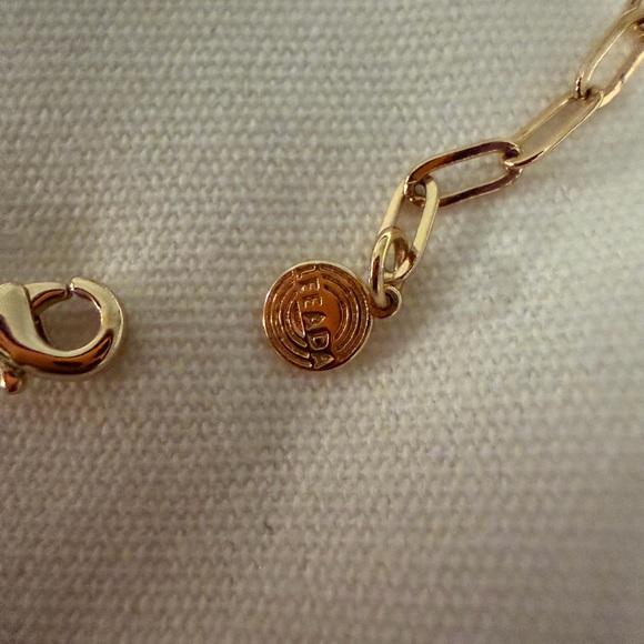 Local Eclectic Gold & Crystal Anklet - Picture 2 of 4